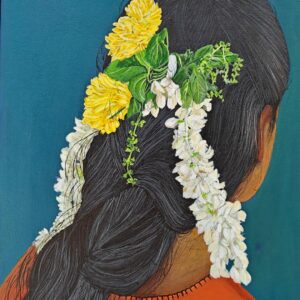 Women & Flowers 10 - painting