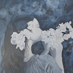 Women & Flowers 14 - painting