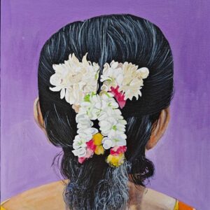Women & Flowers 9 - painting