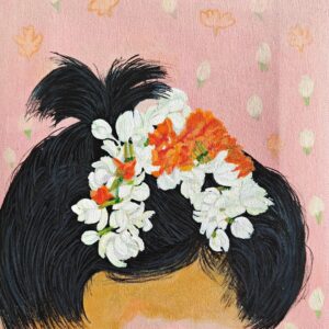 Women & Flowers 16 - painting