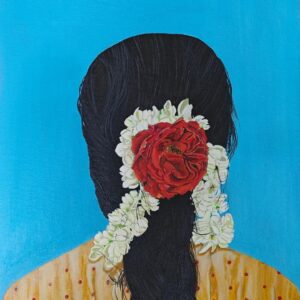 Women & Flowers 2 - painting