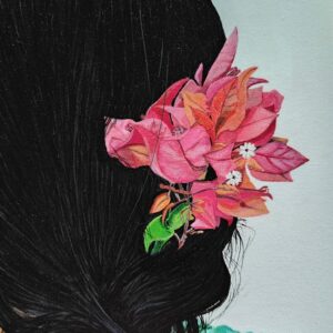 Women & Flowers 4 - painting