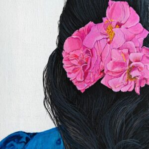 Women & Flowers 5 - painting