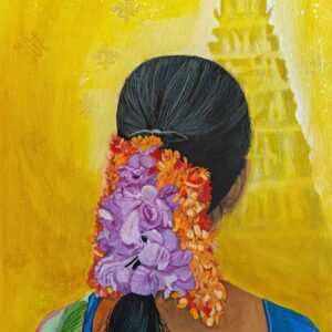 Women & Flowers 8 - painting